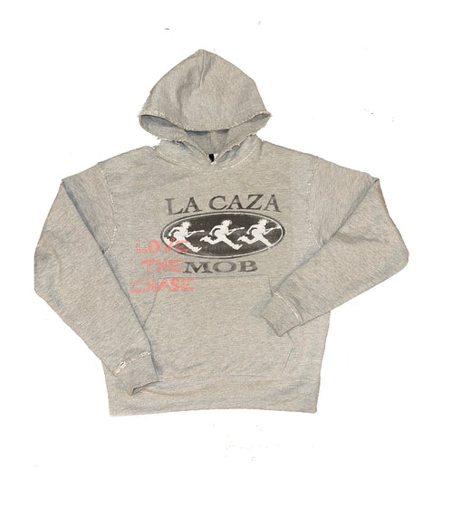 Grey "Love The Chase" Hoodie