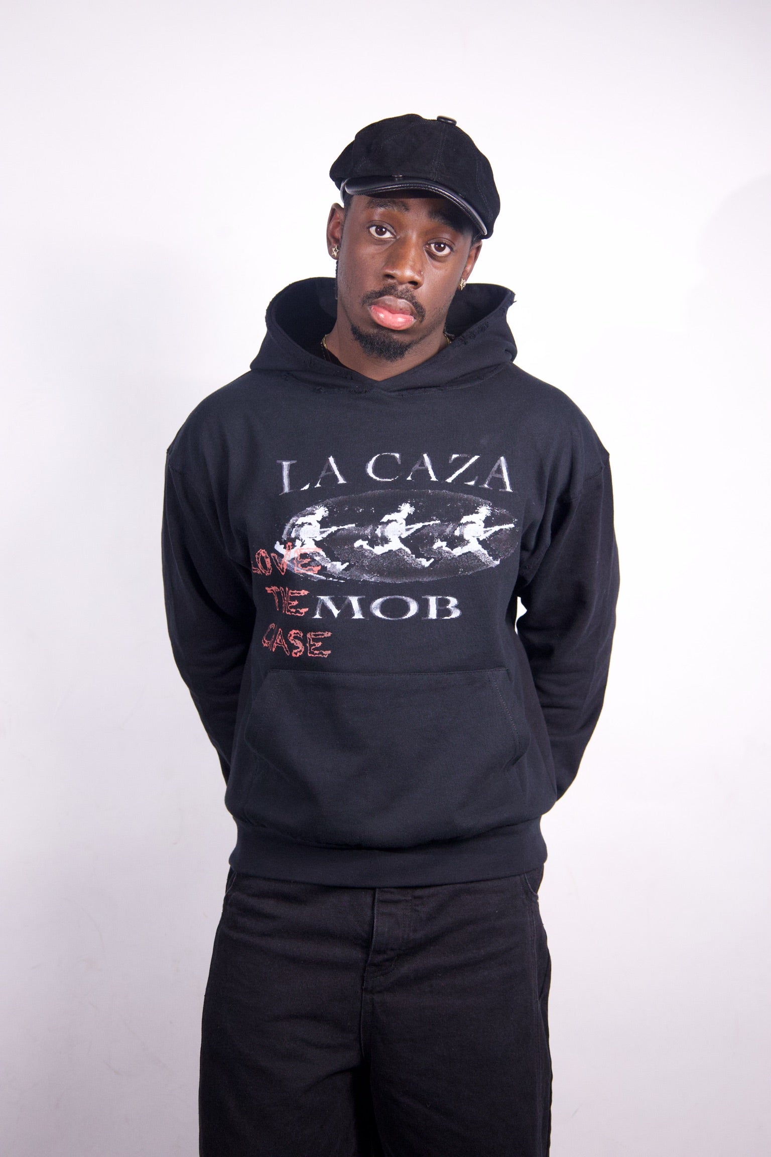 Black "Love The Chase" Hoodie